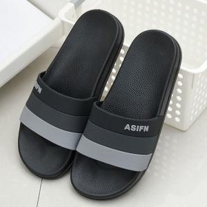 Men's and women's slippers summer non-slip couple home out a word slippers
