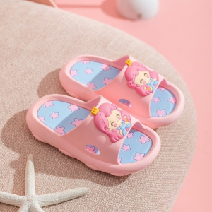 Children's slippers cartoon non-slip soft bottom sandals