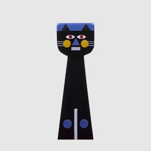 Black candlestick Kina Qeeboo