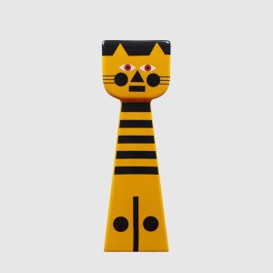 Orange Alix candlestick Qeeboo