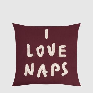 I Love Naps decorative pillow Max & Co