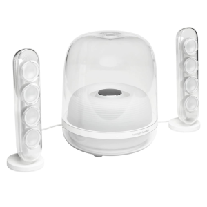 Harman Kardon SoundSticks 4 Bluetooth Speaker System with Deep Bass and Inspiring Industrial Design