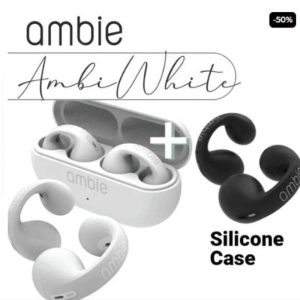 AMBIE WHITE SILICON CASE NIGHT