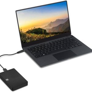SEBKO Seagate Disco rígido externo de expansão portátil de 5 TB – USB 3.0 de 2,5 polegadas, para Mac e PC com serviços de resgate (STKM5000400), 5TB