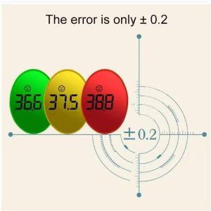 GT infrared thermometer digital liquid crystal electronic thermometer ear and forehead children's fever health care medical tool