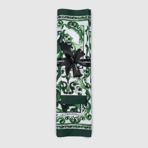 Set of printed linen napkins Dolce&Gabbana