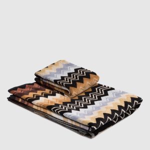 Giacomo patterned terry towel set 2 pcs Missoni Home