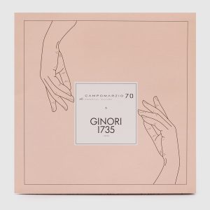 White porcelain plate Roma Ginori 1735