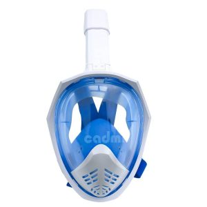 Factory spot silicone fully dry diving mask foldable snorkeling mask swimming mask