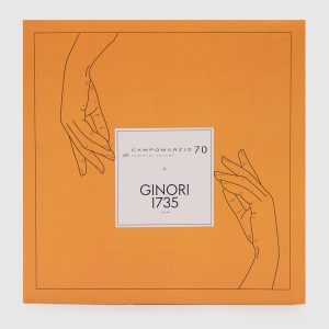 White porcelain plate Firenze Ginori 1735