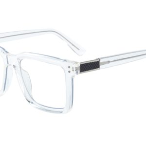 200808 Rectangle Spring Hinge   Eyeglasses