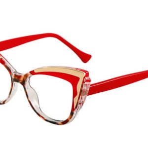200804 Cateye Spring Hinge Eyeglasses