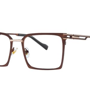 100358 Rectangle Spring Hinge Eyeglasses