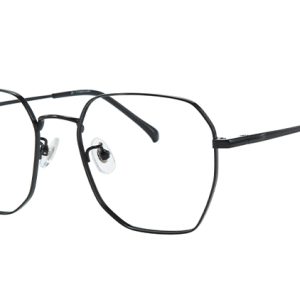 100377 Geometric Titanium Eyeglasses