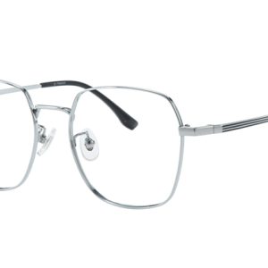 100373 Geometric Titanium Eyeglasses
