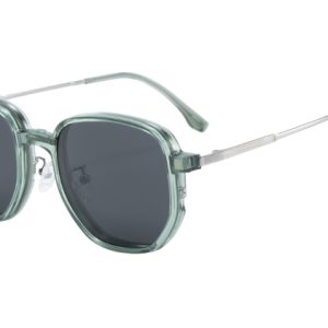 200783 Geometric Magnetic Clip on Eyeglasses