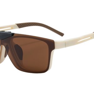 200834 Rectangle Goggle Clip on Eyeglasses