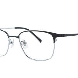 100381 Browline Titanium Eyeglasses