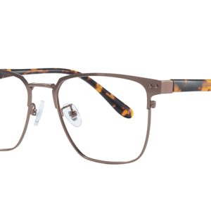 100308 Browline Spring Hinge Eyeglasses