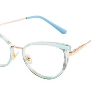 200806 Cateye Spring Hinge Eyeglasses