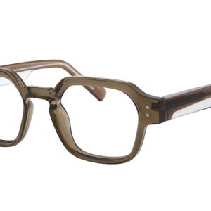 200855 Geometric Spring Hinge Eyeglasses