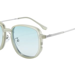 200781 Geometric Magnetic Clip on Eyeglasses