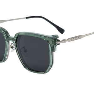 200831 Browline Magnetic Clip on Eyeglasses