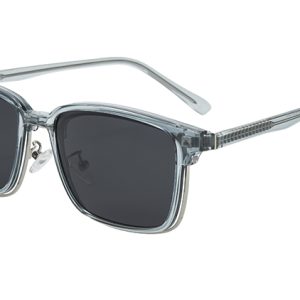 200917 Rectangle Magnetic Clip On Eyeglasses