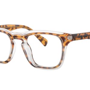 200850 Rectangle Spring Hinge Eyeglasses