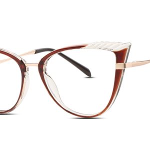 200644 Cateye Spring Hinge Eyeglasses