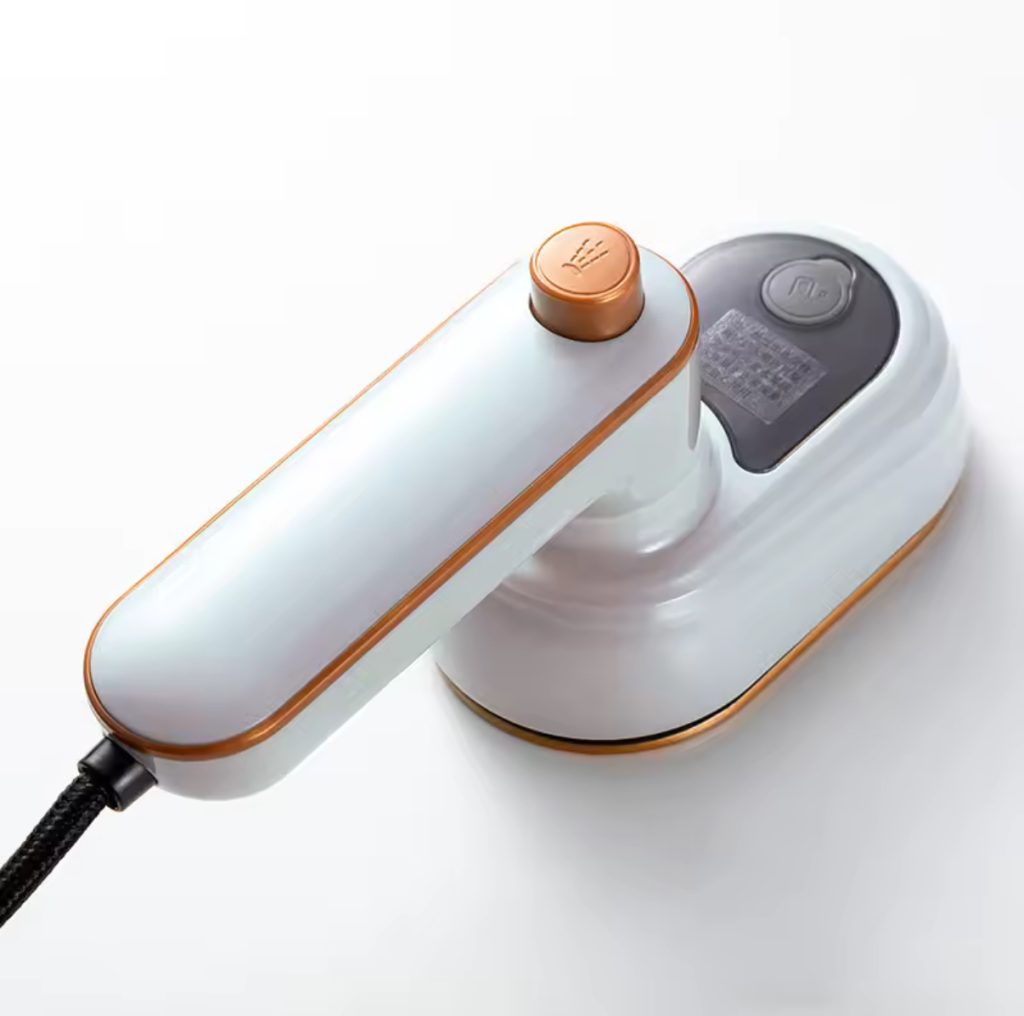 Mini portable garment iron for quick wrinkle removal