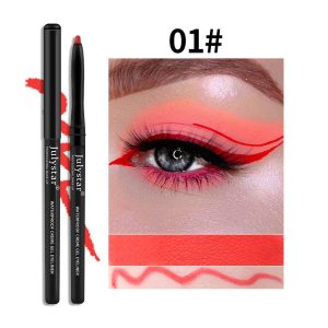 Julystar Color_julystar eyeliner gel pen ultra-fine eyeliner waterproof and oil-proof non-smudge long-lasting eyeliner genuine wholesale