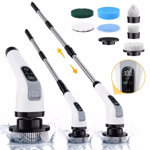 Cordless Electric Cleaning Brush 7-in-1 Bathroom Window Electric Spin Cleaner Kitchen Toilet Automotive Household Rotate Clean