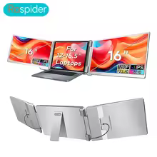 FHD IPS Gaming Series Portable LCD Backlit Monitor High-Definition Dual Triple Screen Extender for Productivity Visture