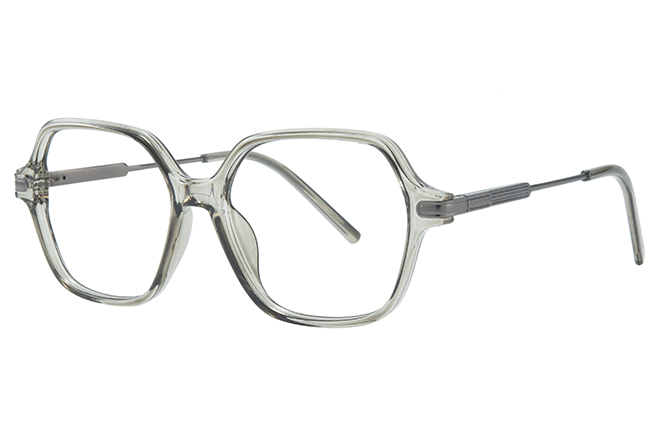 200777 Geometric Spring Hinge Eyeglasses