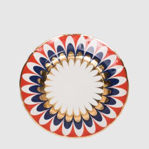 Flora porcelain dessert plate Bitossi Home