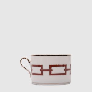 Catene White Porcelain Tea Cup 220 ml Ginori 1735