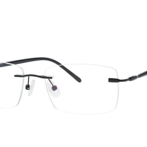 500024 Rimless Rectangle Eyeglasses
