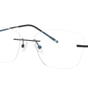 500025 Rimless Rectangle Eyeglasses