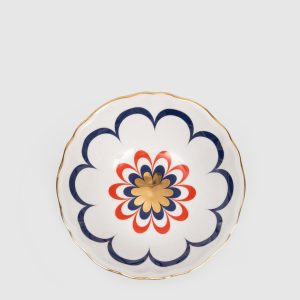 Porcelain deep plate Flora Bitossi Home