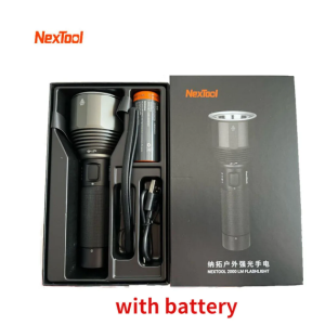 Nextool Rechargeable Flashlight 5000mAh 2000lm 380M 5 Modes IPX7 Waterproof LED Light Type-C Searching Torch for Camping Outdoor