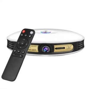 CACACOL ITC-DO8 2GB+16GB Android 6.1 Quad Core 220 Lumens 1280*800 Mini WiFi Smart Projector with Remote Control