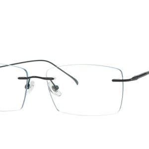 500027 Rimless Rectangle Eyeglasses