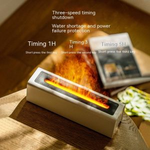 3D simulation flame aromatherapy machine USB Nordic household colorful fragrance atmosphere lamp flame humidifier