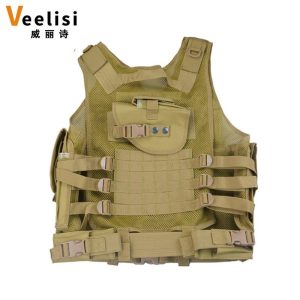camouflage outdoor tactical vest vest men's outer wear outdoor supplies training multi-functional vest