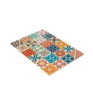 Summer bathing bathroom floor mat hollow breathable water permeability non-slip thickening mat silk circle plastic pvc dirt door mat