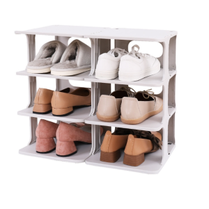 Multi-layered shoe rack storage organizer