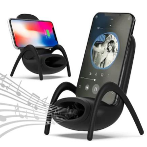 Portable Mini Chair Wireless Charger  With Speaker