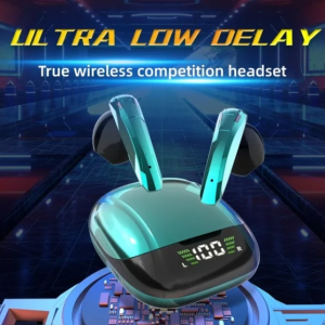 Sports Waterproof Wireless Earphone Noise Cancelling Earbuds Gamer