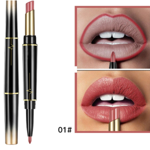 16 Color Matte Lipstick With Lip Liner 2 In 1 - Lips Go Full and Defined